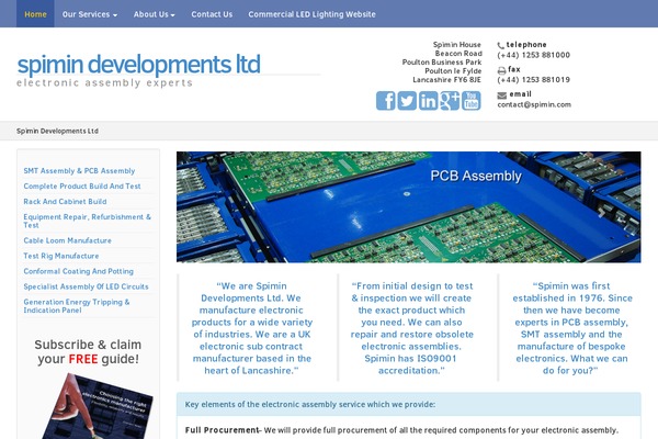Site using FitVids for WordPress plugin