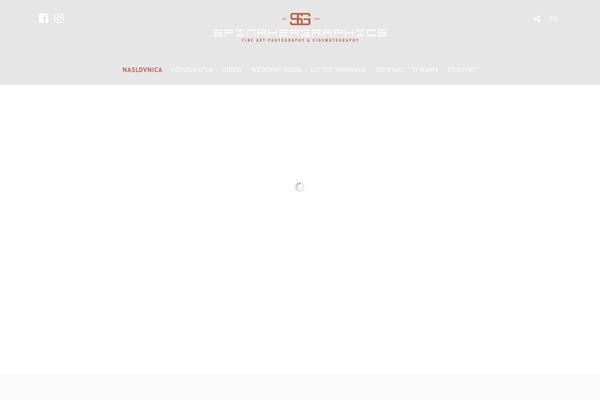 Photography theme site design template sample