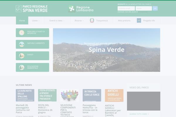 spinaverde.it site used Parcospinaverde