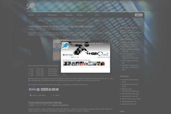 Pixeled theme site design template sample