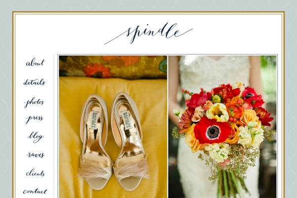 spindlephotography.com site used Spindle_responsive