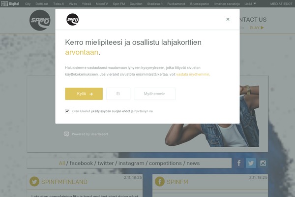 spinfm.fi site used Spinfm