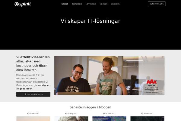spinit.se site used Spinit-tbs