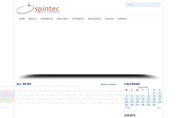 spintec.fr site used Wp-spintec
