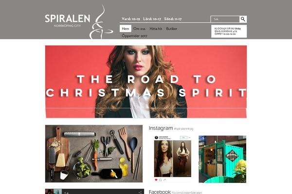 spiralen theme websites examples