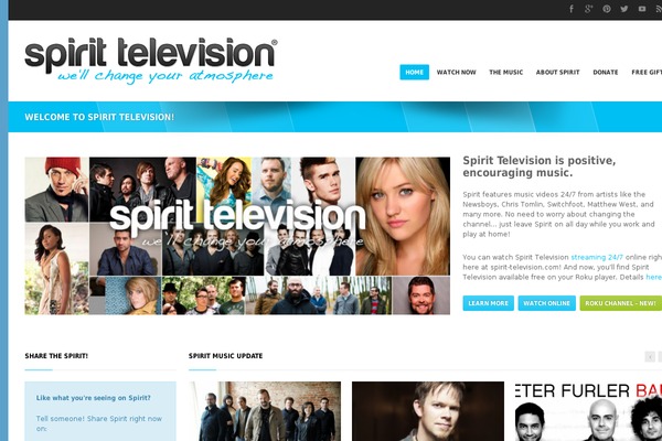 spirit-television.com site used Emerald Child