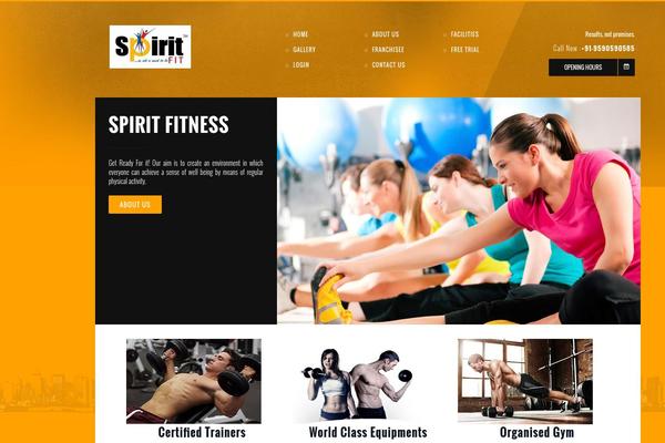 spiritfitness.in site used Gymguide