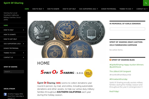 Twenty Fourteen theme site design template sample