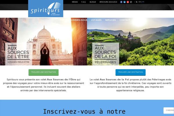 spiritours.com site used Spiritours-theme