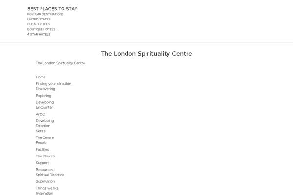 spiritualitycentre.org site used OnePress