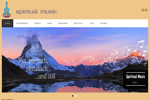 spiritualmusic.ch site used Wp_acoustic_11