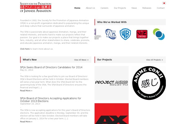 spja.org site used Goodspace
