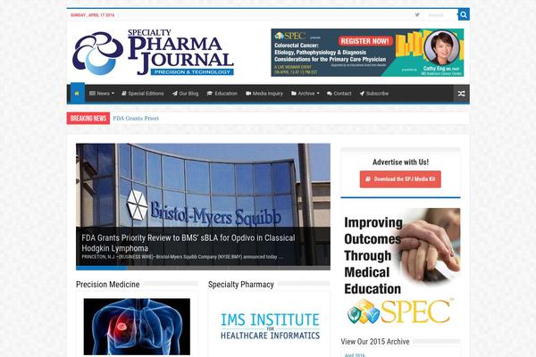 Sahifa theme site design template sample