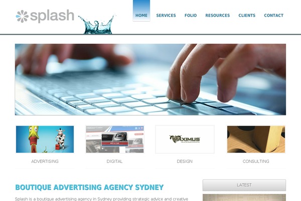 splashagency.com.au site used Splash-responsive