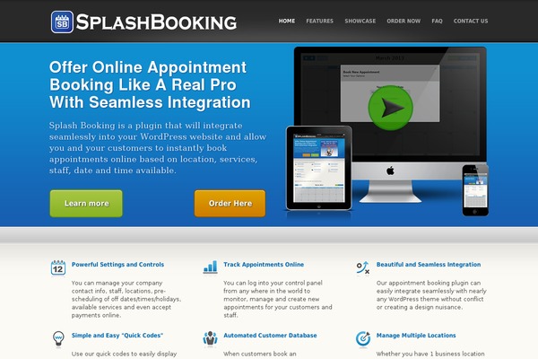 splashbooking.com site used Apppress