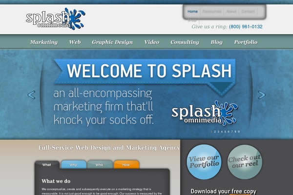 splashomnimedia.com site used Splashomnimediatheme