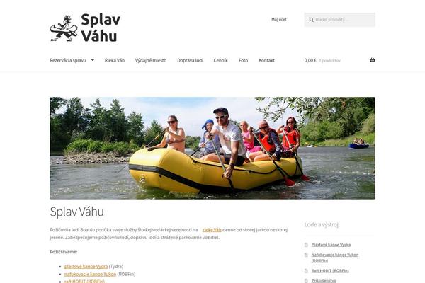 splavvahu.sk site used Storefront