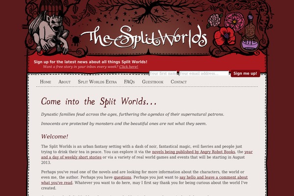 splitworlds.com site used Splitworlds2