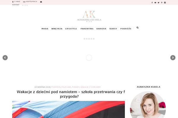 spodkocyka.pl site used Agnieszkakudela-child