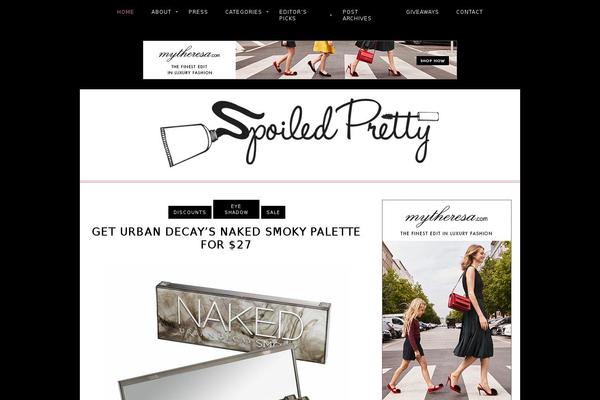 Marilyn theme site design template sample
