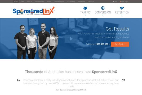 sponsoredlinx.com site used Slx