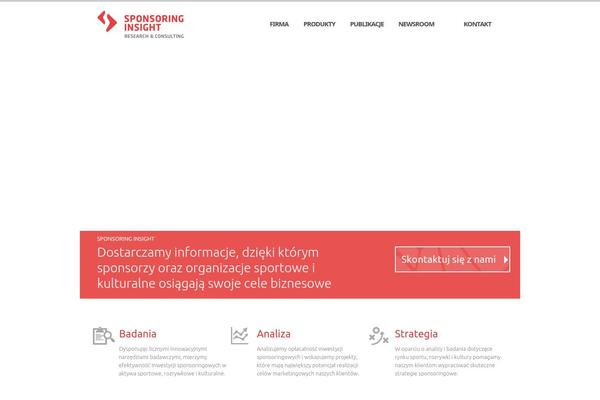sponsoringinsight.pl site used Sponsoring-insight-theme