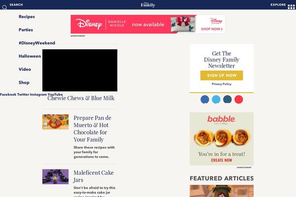 Site using Disney-recipes-plugin plugin