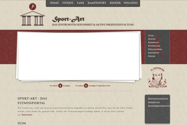 sport-art.de site used Bootstrap_blanktheme