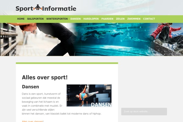 sport-informatie.nl site used Stepweb