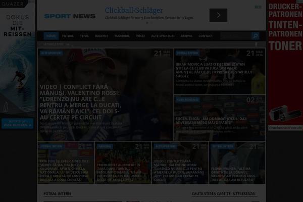 sport-news.ro site used Sportnews