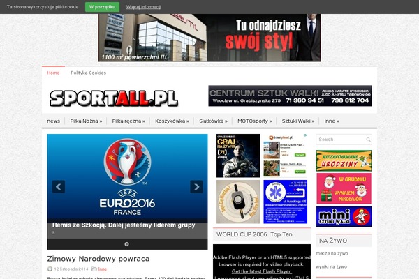 sportall.pl site used The Journal