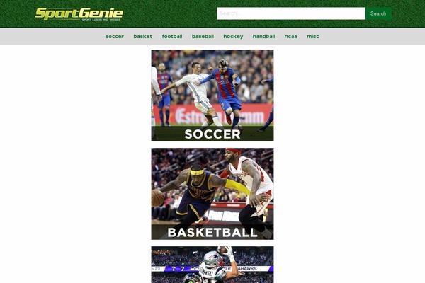 sportbet1x2.com site used Sportgenie