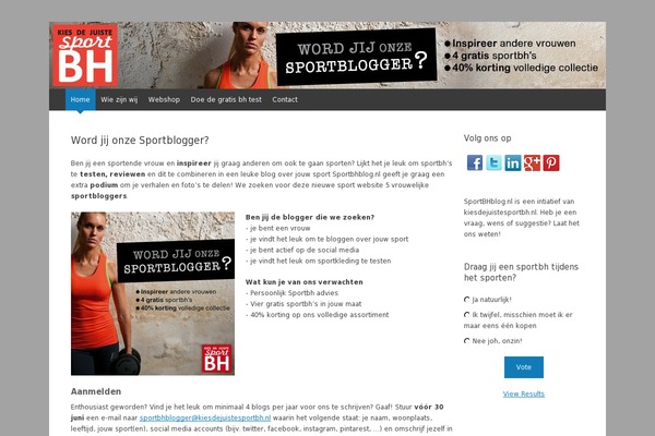 sportbhblog.nl site used Expound-wpcom