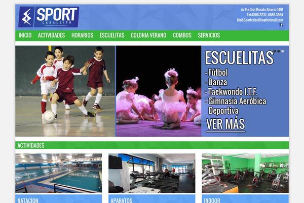 sportcaballito.com site used Sportcaballito