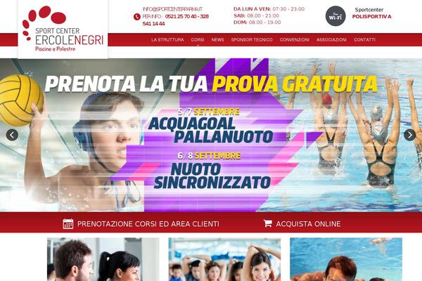 sportcenterparma.it site used Theme523731