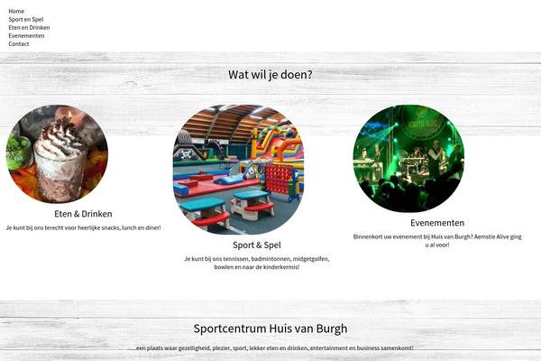 sportcentrumwesterschouwen.nl site used Business-one-page-pro