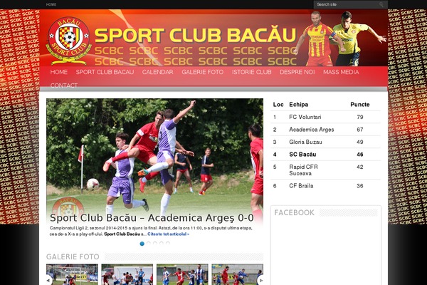 sportclubbacau.ro site used Resportsive