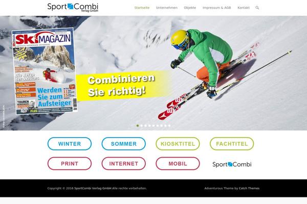 sportcombi.de site used Adventurous