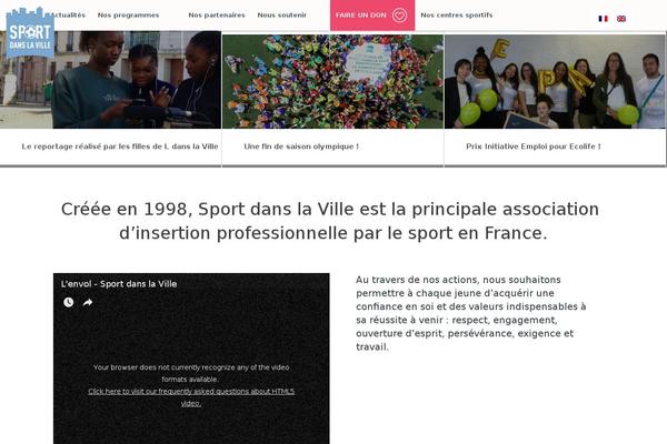 sportdanslaville.com site used Sport-dans-la-ville