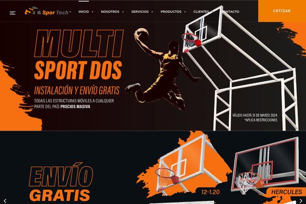 sportech.mx site used Quadron