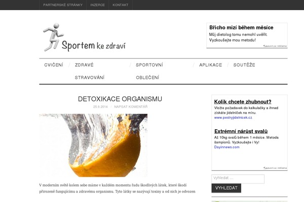 sportemkezdravi.cz site used Fashionista
