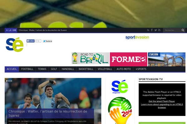 sportevasion.net site used Se