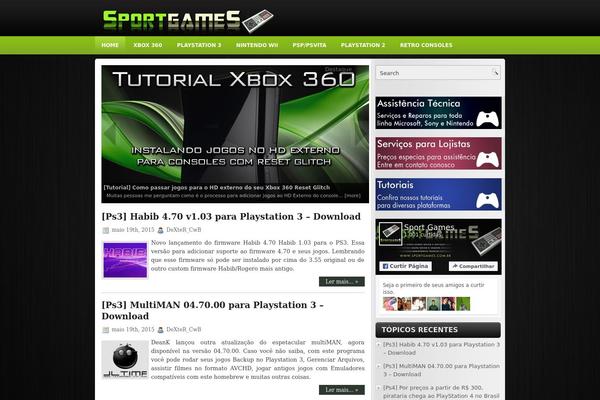 sportgames.com.br site used Mmogame