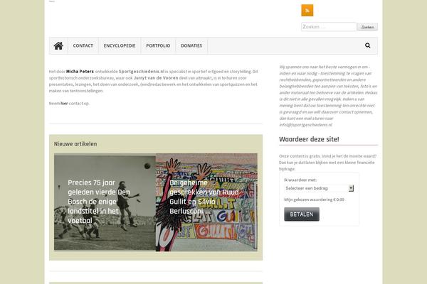 sportgeschiedenis.nl site used Vmag-pro