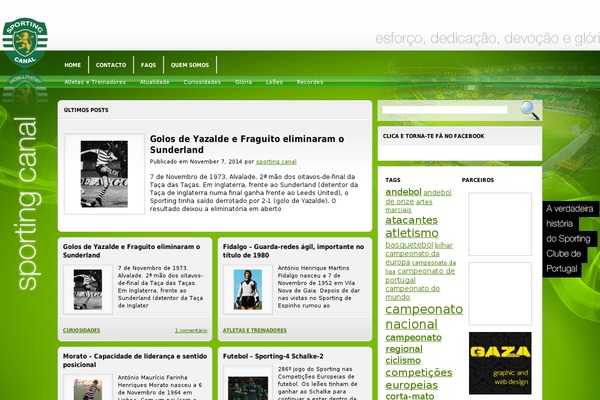 sportingcanal.com site used Emperor