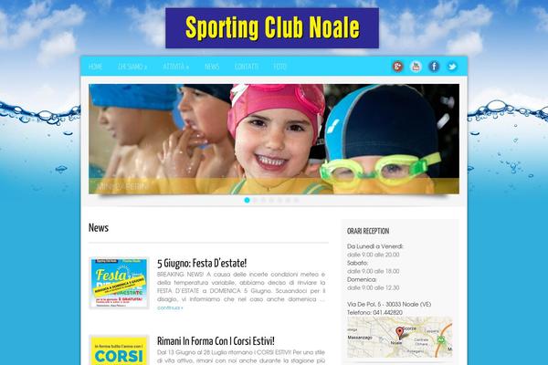 sportingclubnoale.it site used Targetwp-child