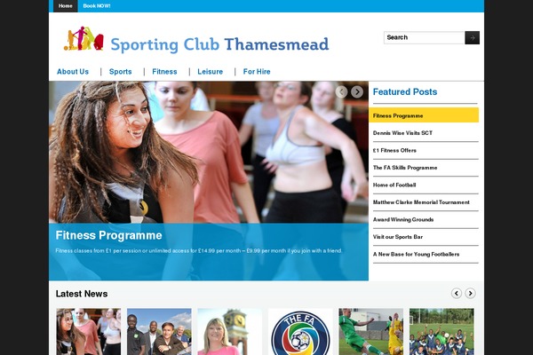 sportingclubthamesmead.co.uk site used Magazinum