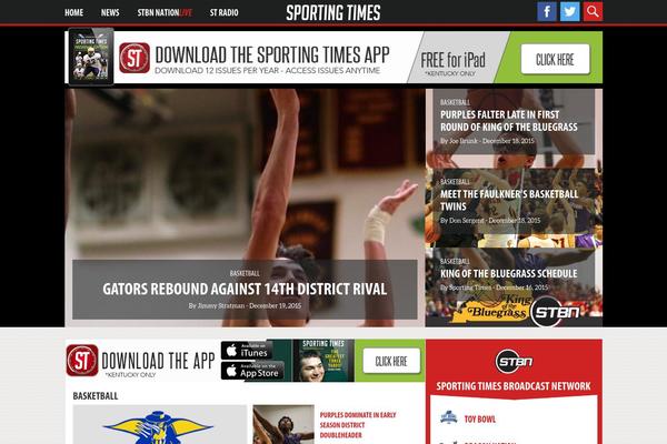 sportingtimesmagazine.com site used Yb