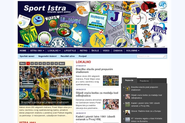 sportistra.hr site used Transcript