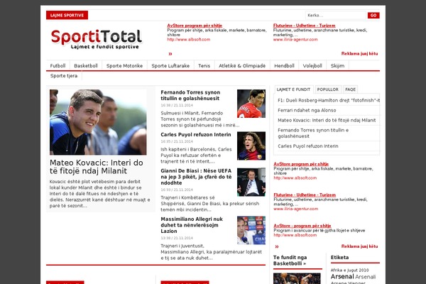 sportitotal.net site used Newswire_v1.1